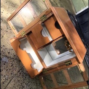 Light brown jewelry box